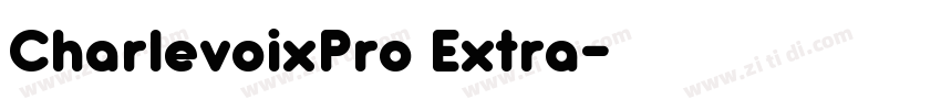CharlevoixPro Extra字体转换